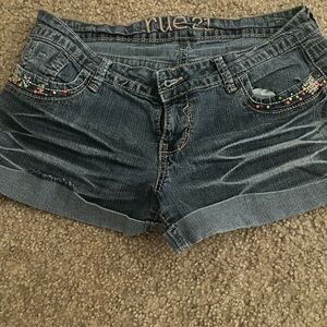 Blue Jean Shorts